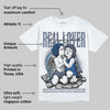 Diffused Blue 11s DopeSkill T-Shirt Real Lover Graphic