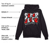 Black Cement 2s DopeSkill Hoodie Sweatshirt Super Sauce Graphic