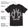 Black Cement 1s Low OG DopeSkill T-Shirt Breathe Graphic