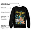 Aqua 5s DopeSkill Sweatshirt New No Days Off Graphic