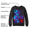 Aqua 6s DopeSkill Sweatshirt Broken Heart Graphic