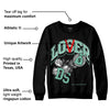 Green Glow 3s DopeSkill Sweatshirt Loser Lover Graphic