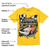 Vivid Sulfur 4s DopeSkill Yellow T-shirt ENGINE Tshirt Graphic