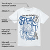 Storm Blue 1s 2025 DopeSkill T-Shirt Speak It Graphic