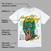 Lucky Green 5s DopeSkill T-Shirt Never Stop Hustling Graphic