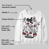 Black Toe 14s DopeSkill Sweatshirt Real Y2K Players Graphic