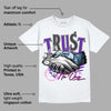 Dunk Purple Championship Court White DopeSkill T-Shirt Trust No One Graphic