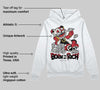 Flight Club 4s DopeSkill Hoodie Sweatshirt Born To Be Rich Graphic