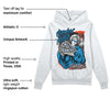 Military Blue 4s DopeSkill Hoodie Sweatshirt Stackin Mines Graphic