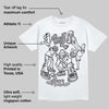 White Cement 4s DopeSkill T-Shirt Real Y2K Players Graphic