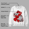 Red Cement 4S DopeSkill Sweatshirt Bear Steals Sneaker Graphic