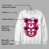 Fierce Pink 1s DopeSkill Sweatshirt New Double Bear Graphic