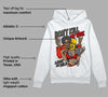 Fire Red 3s DopeSkill Hoodie Sweatshirt Don't Kill My Vibe Graphic