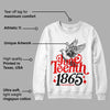 Cherry 12s DopeSkill Sweatshirt Juneteenth 1865 Graphic