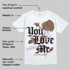 Harris Tweed x Sesame/Violet Mist Dunk DopeSkill T-Shirt You’re Lost Without Me Graphic