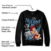 Cactus Jack 4s DopeSkill Sweatshirt New No Days Off Graphic