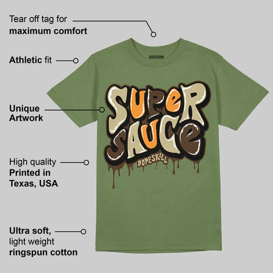 Olive Collection DopeSkill Olive T-shirt Super Sauce Graphic