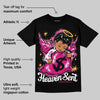 Rick RO Pink Leather Sneakers DopeSkill T-Shirt Heaven Sent Graphic