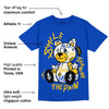 Laney 14s DopeSkill Varsity Royal T-shirt Smile Through The Pain Graphic