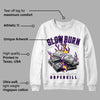 Field Purple 12s DopeSkill Sweatshirt Slow Burn Graphic