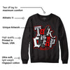 Black Cement 2s DopeSkill Sweatshirt Talk Is Chip Graphic