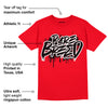 AJ 4 Red Thunder DopeSkill Red T-shirt Rare Breed Graphic