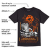 Brilliant Orange 12s DopeSkill T-Shirt Show Me The Money Graphic