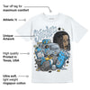 Blue Grey 13s DopeSkill T-Shirt Stressless Graphic