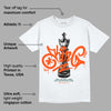 Dunk Low Team Dark Green Orange DopeSkill T-Shirt King Chess Graphic