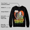 Neon Green Collection DopeSkill Sweatshirt Stay Hot Graphic