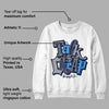 Midnight Navy 3s DopeSkill Sweatshirt Talk Is Chip Graphic