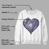 Indigo Haze 5s DopeSkill Sweatshirt Heart AJ 5 Graphic