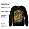 Yellow Collection DopeSkill Sweatshirt Don't Kill My Vibe  Graphic