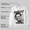 A Ma Maniere x Dark Mocha 4s DopeSkill Sweatshirt Outlast Graphic