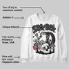 Black Cat 3s DopeSkill Sweatshirt Stay Busy Graphic