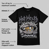 Leather Curb Sneakers White Anthracite DopeSkill T-Shirt Hot Mouth Graphic