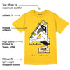 Vivid Sulfur 4s DopeSkill Yellow T-shirt No.4 Graphic