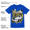 Laney 14s DopeSkill Varsity Royal T-shirt ENGINE Tshirt Graphic