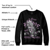 Mauve Off-Noir 2s DopeSkill Sweatshirt True Love Will Kill You Graphic