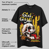 Black Tour Yellow AJ 4 Thunder DopeSkill Unisex T-Shirt God Got Me Graphic