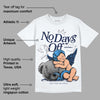 Midnight Navy 3s DopeSkill T-Shirt New No Days Off Graphic