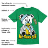 Lucky Green 5s DopeSkill Green T-shirt Hurt Bear Graphic