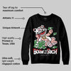 Rust Pink 1s 2025 DopeSkill Sweatshirt Born To Be Rich Graphic