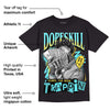Aqua 5s DopeSkill T-Shirt Sorry I've Been Trappin Graphic