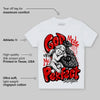 Cherry 12s DopeSkill Toddler Kids T-shirt God Made Me Perfect Graphic