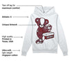 Team Red 1s DopeSkill Hoodie Sweatshirt Sneakerhead BEAR Graphic