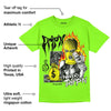 Neon Green Collection DopeSkill Neon Green T-shirt Drip'n Never Tripp'n Graphic