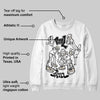 Reverse Metallic 5s DopeSkill Sweatshirt Real Y2K Players Graphic