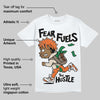 Starfish 3s DopeSkill T-Shirt Fear Fuels The Hustle Graphic