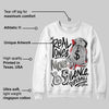 Black Cat 3s DopeSkill Sweatshirt Real Ones Move In Silence Graphic